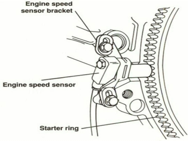 سنسور دور موتور (Engine speed sensor)